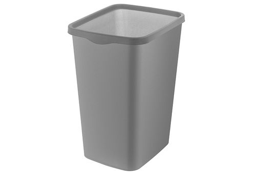Ведро для мусора с фиксатором 20 л 30*23,2*38,3 см Тандем сер.металлик/серый (842358) - Elan gallery фото 3