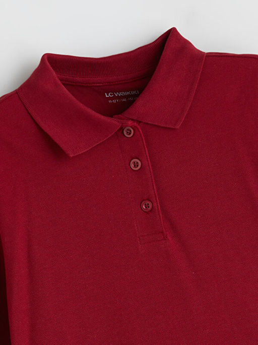 Polo Yaka K?z ?ocuk Ti??rt