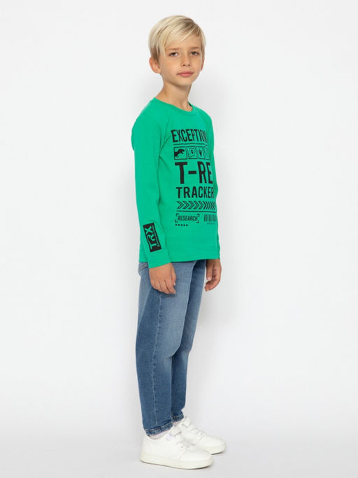 CRB wear/CWKB 63711-37-387 Джемпер для мальчика,зеленый/Ex.Cherubino  фото 2