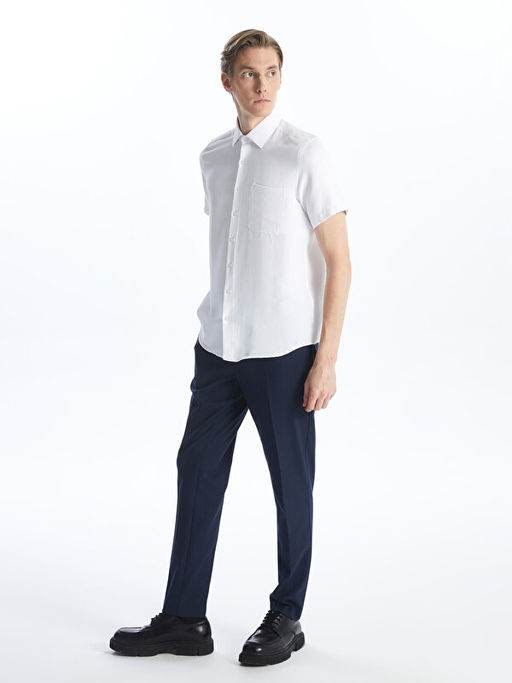 Regular Fit K?sa Kollu Arm?rl? Erkek G?mlek