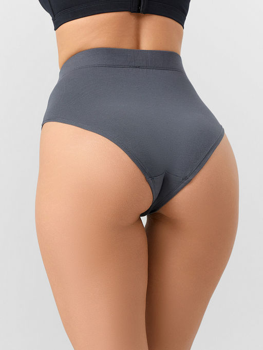 Цена за 2 штуки! Трусы макси женские серые - Mark formelle фото 4