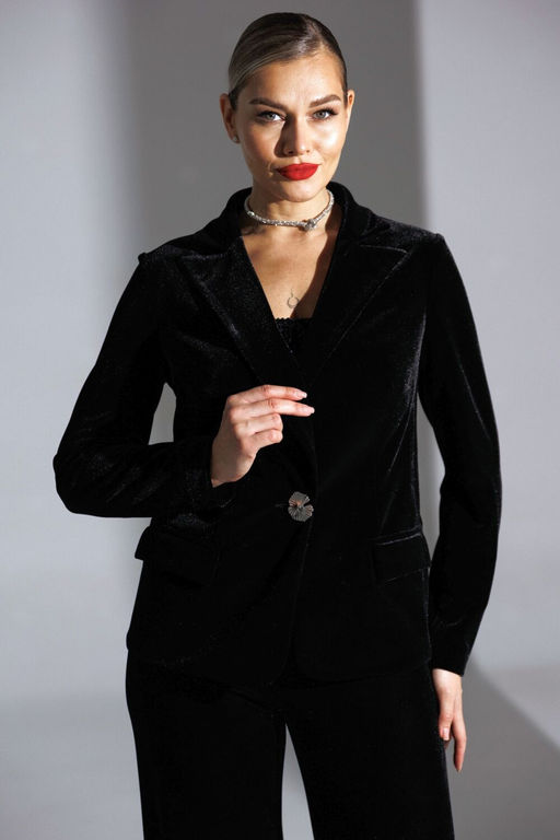 Жакет Мода Юрс 25-2944 черный