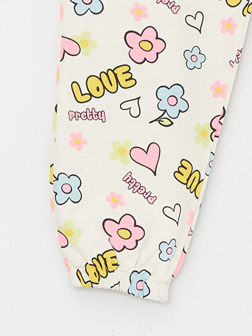 Beli Lastikli Bask?l? K?z Bebek E?ofman Alt - Waikiki фото 3