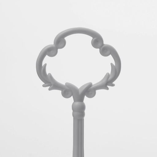 Этажерка для фруктов и десертов Доляна «Вивьен», 3 ярусная, пластик, 15.5×11 см, 19.2×13.8 см, 22.7×16.4 см, белая