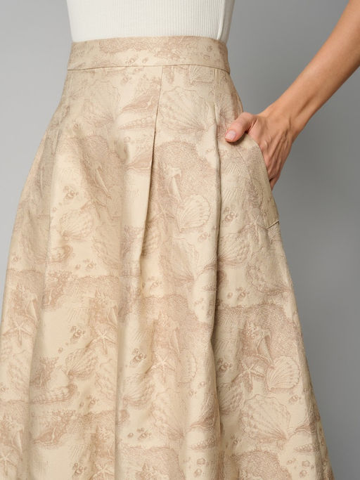 Юбка женская 12521-38047 beige - Eleganzza фото 8