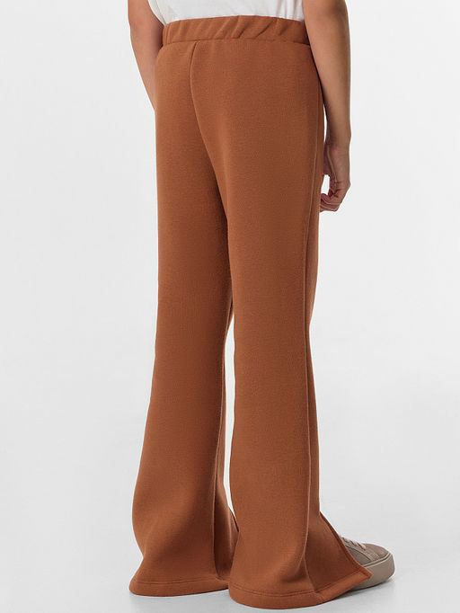 Брюки для девочек коричневые - Mark formelle фото 2