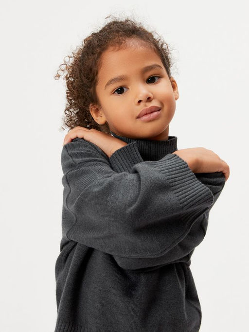 ACOOLA / Джемпер детский для девочек Miranda темно-серый  фото 2