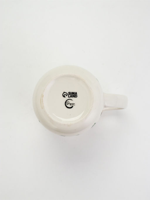 Кружка чайная керамическая «Цветы», 630 мл