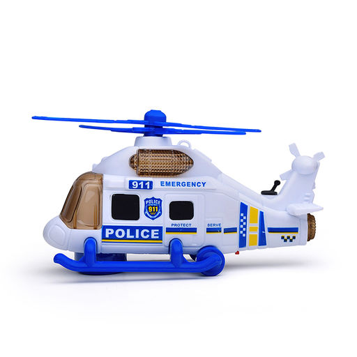 Вертолет "Полицейский вертолет" на батарейках, с распылением, в коробке