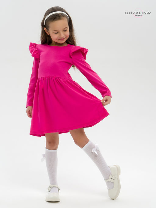 Платье Фея фуксия 3031 - Sovalina фото 2