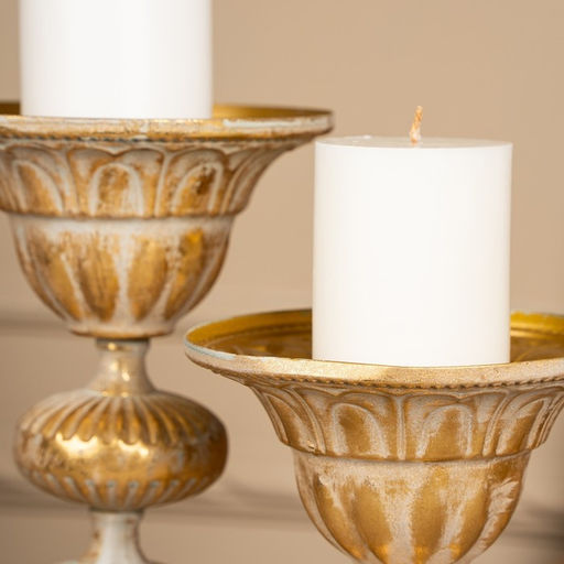 Подсвечник металл «Ярусы» для одной свечи 16×16×25 см