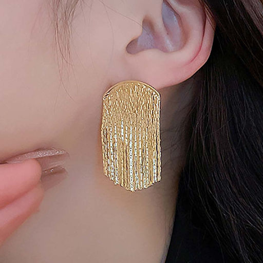 Серьги длинные на гвоздиках арт. 11 9847 (id 261278)