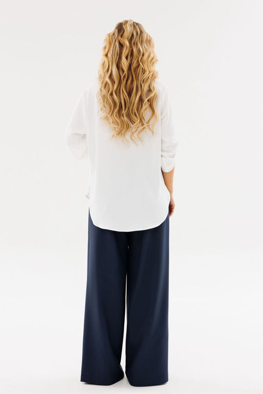 Блуза AmberA 1093-1 молоко  фото 3