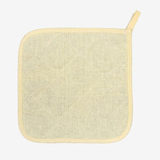 Прихватка Доляна Подсолнухи 17х17см габардин, 35% хлопок, 65% п/э, ватин 250г/м2  фото 3