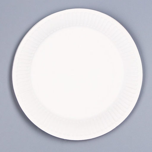 Набор бумажной посуды Зайка: 6 тарелок, 1 гирлянда, 6 стаканов, 6 колпаков - Страна карнавалия фото 4