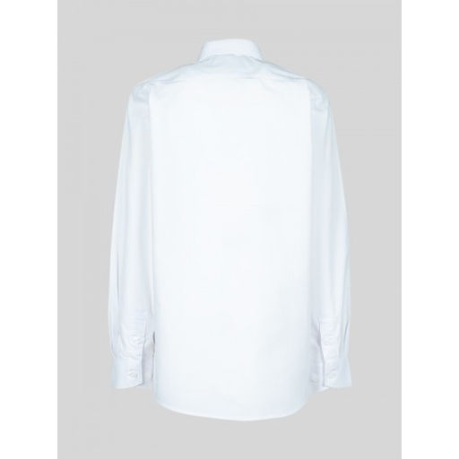 Рубашка школьная БЕЛАЯ, прямой крой, длинный рукав, тм - Царевич фото 17