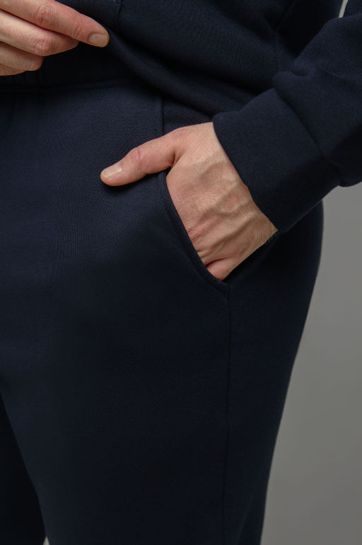 Арт. 69103 Костюм с брюками мужской с начесом 50-56 (4 шт) Цвет:Тёмно-синий - Идеал фото 9