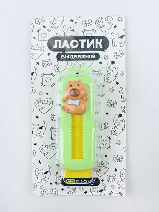 Выдвижной ластик ПО ПЛАНУ. "Washroom", mix