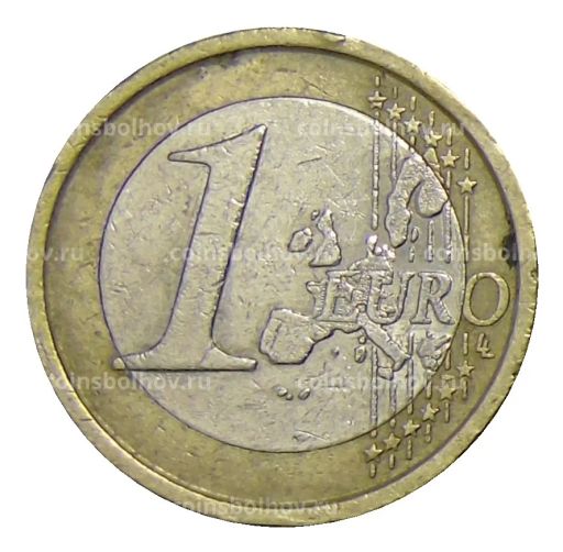 Монета 1 евро 2007 года Италия