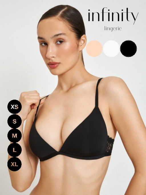 Infinity / Бюстгальтер Bralette жен. Vikka черный