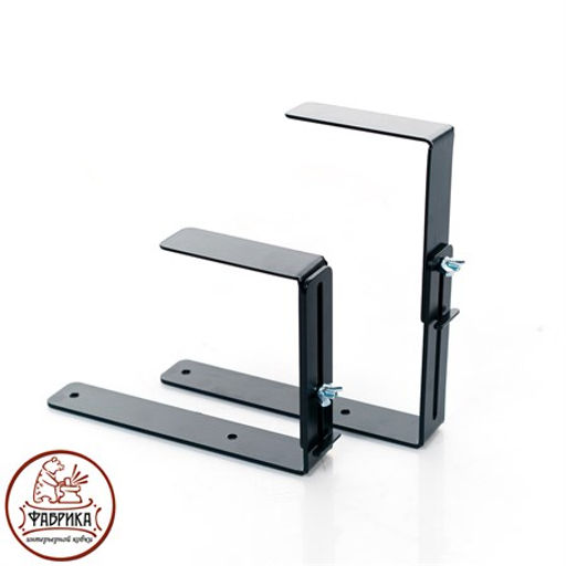 Кронштейны для цветочных кашпо (2 шт) 203-026 - Фабрика интерьерной ковки фото 3