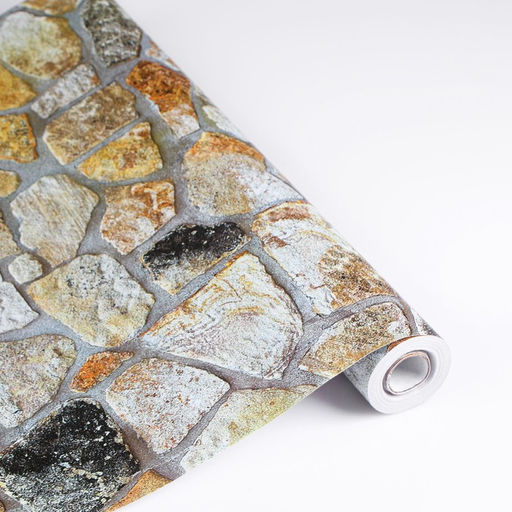 Пленка самоклеящаяся TAKE IT EASY «Камень разноцветный», рулон, 0.45×10 м