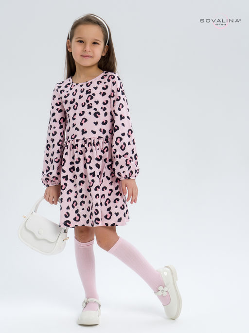 Платье Моана нежный леопард - Sovalina фото 5
