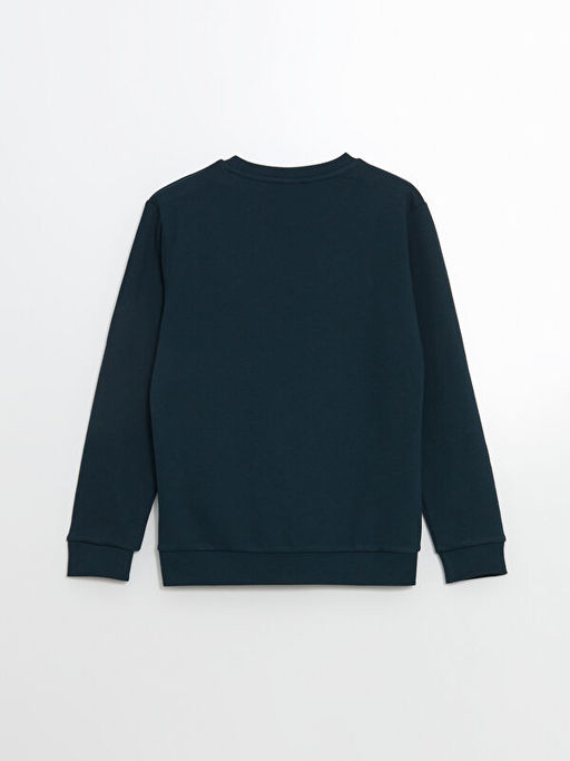 Bisiklet Yaka Erkek ?ocuk Sweatshirt