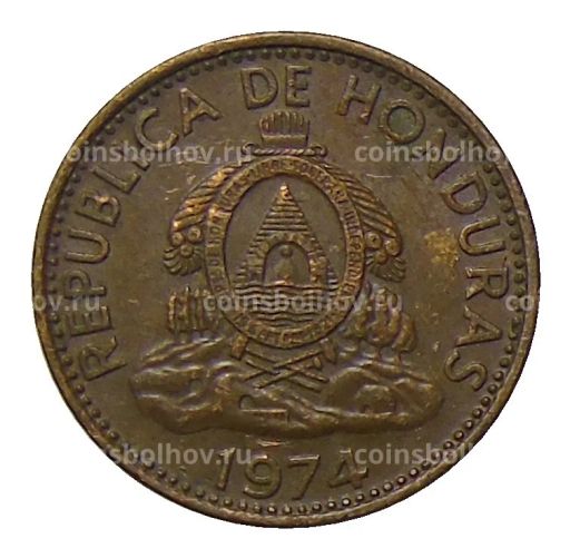 1 сентаво 1974 года Гондурас