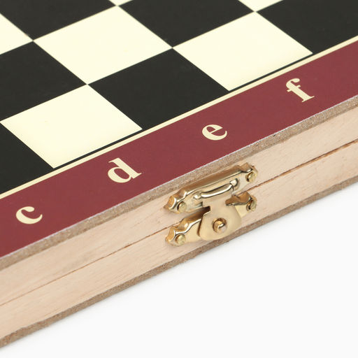 Настольная игра 3 в 1, набор: шахматы, шашки, нарды, 25×25 см