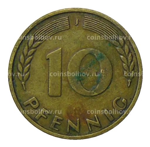 10 пфеннигов 1949 года J Германия