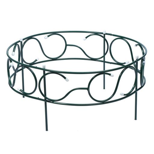 Грядка оцинкованная, 70×70×30 см, зелёная, «Декоративная»