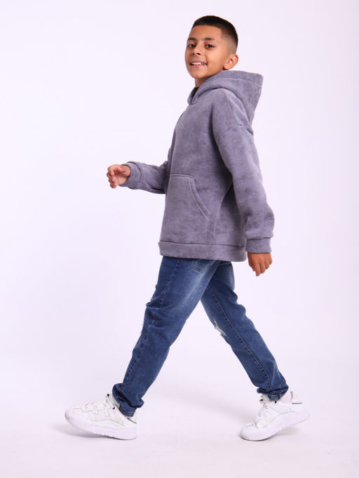 ТД034 Худи с капюшоном (серый) - Милаша фото 7