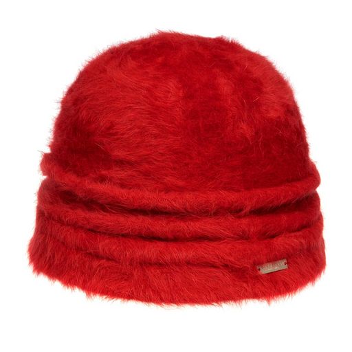 Шапка SEEBERGER арт. 18066-0 ANGORA BEANIE (красный)