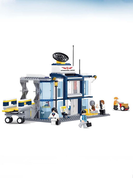 Конструктор «Международный аэропорт», 678 деталей