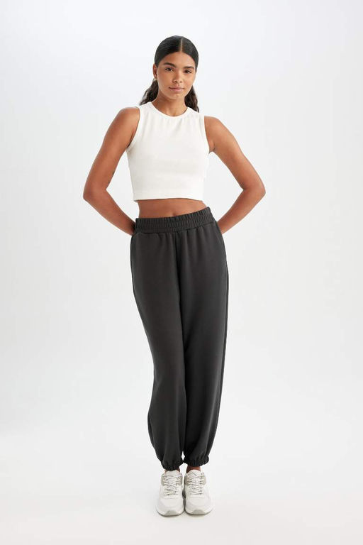 DeFactoFit - Спортивная обувь из модала с укороченным вырезом и круглым вырезом  фото 5