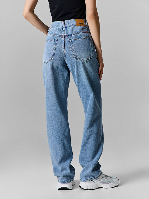 Джинсы прямые женские голубые - Mark formelle фото 3