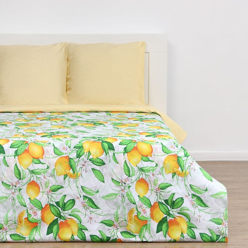 Постельное бельё Этель 2 сп Лимонное утро 175?215см, 200?220см, 70?70см-2 шт  фото 3