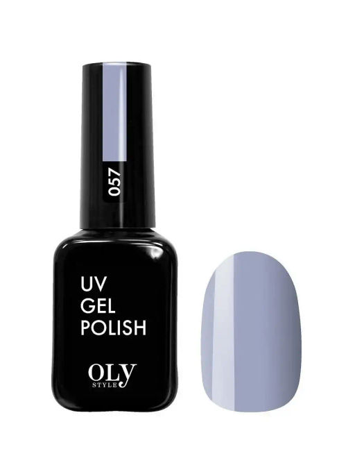 OLYSTYLE Гель-лак для ногтей тон 057 пастельно-фиолетовый