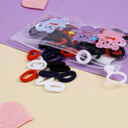 Резинка для волос Непоседа (набор 60 шт) классика, 2 см, микс - Simaland фото 2