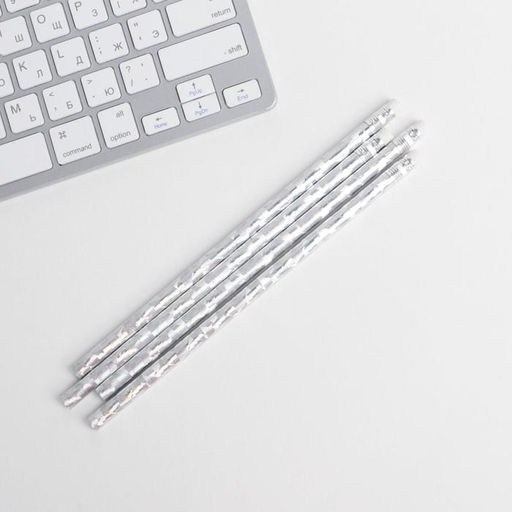 Канцелярский набор,3 карандаша, скрепки, кнопки, планинг, дек. клейкая лента 17 х 2 х 20,4см - Зимнее волшебство фото 3