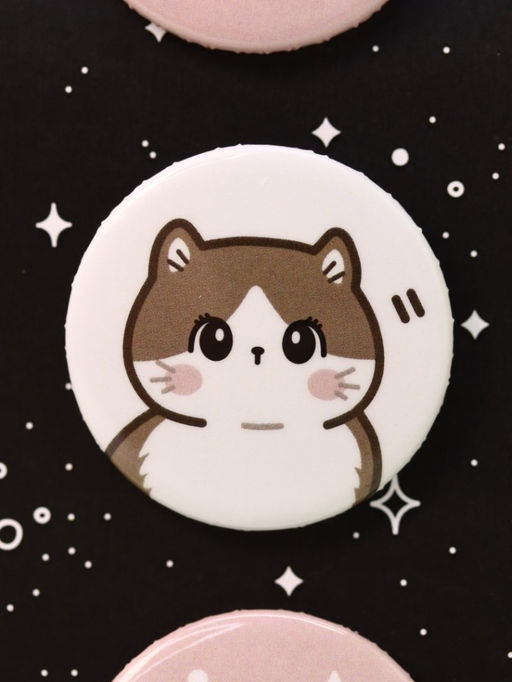 Набор значков 3 шт. iLikeGift Аниме Cute cat