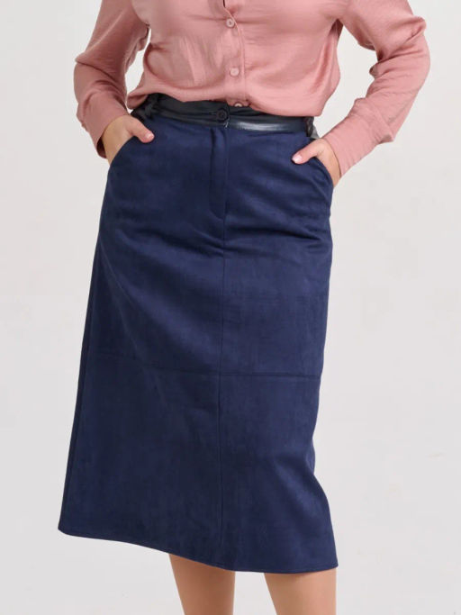 замшевая юбка