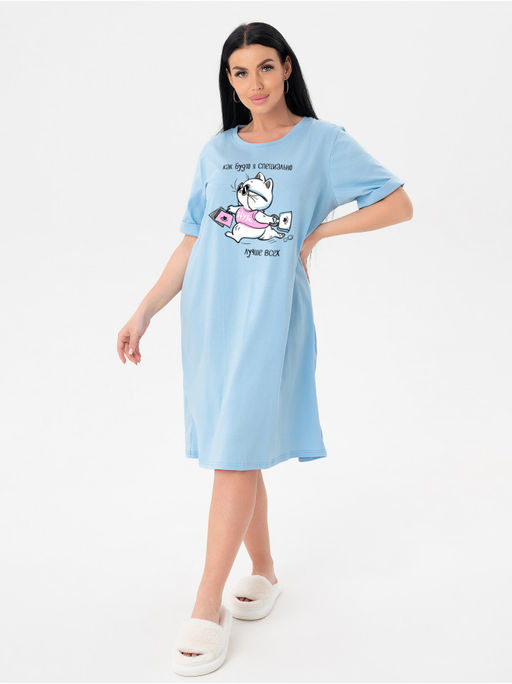 Туника Стиль голубой - София фото 6