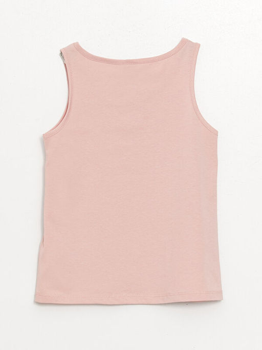 Bisiklet Yaka Bask?l? K?z ?ocuk Atlet