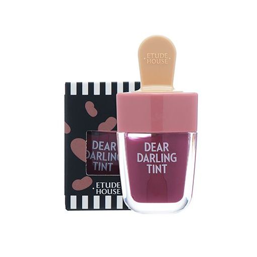 Etude House Dear Darling Water Gel Tint Red Bean Red Увлажняющий гелевый тинт для губ  фото 2