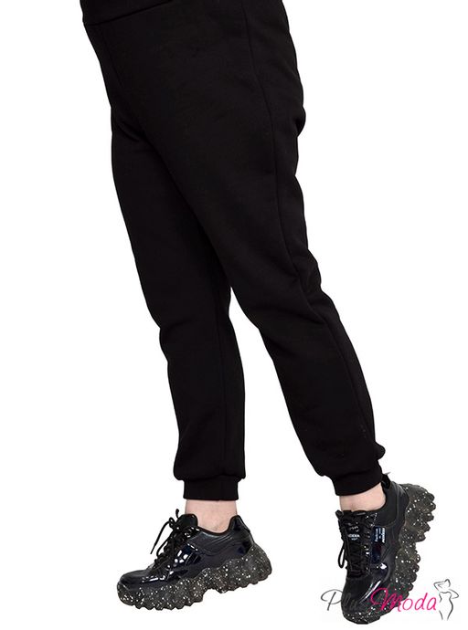 БРЮКИ футер трехнитка с начесом - Plus moda фото 2