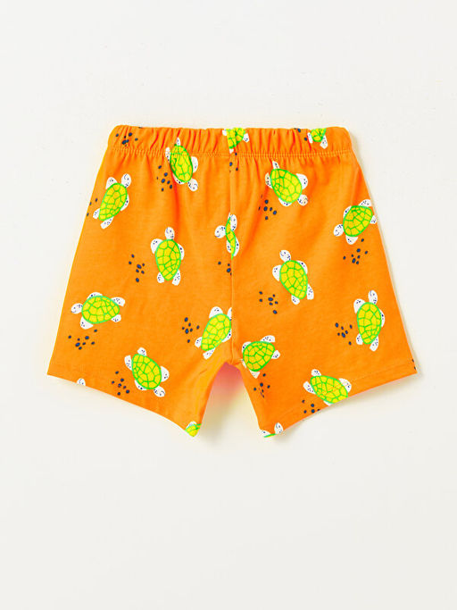 Beli Lastikli Bask?l? Erkek Bebek Pijama Alt - Waikiki фото 2