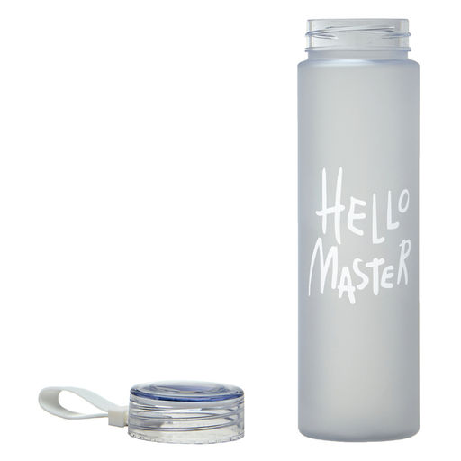 Бутылка для воды Hello Master, 500 мл, 22×6 см, белая