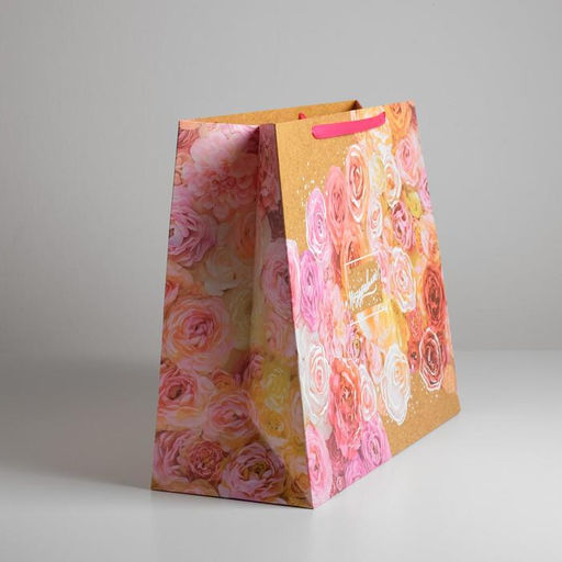 Пакет подарочный ламинированный, упаковка, Прекрасный праздник, XL 49?40?19 см